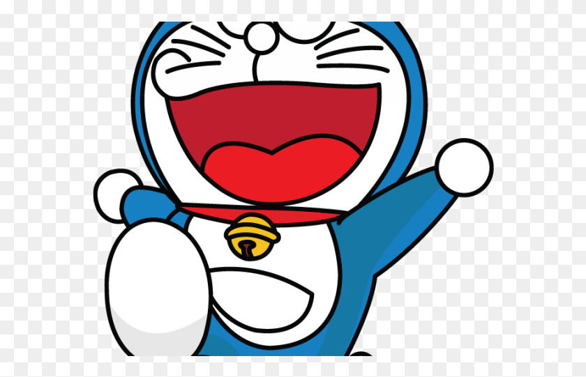 576x481 Descargar Png Doraemon Clipart Simple Doraemon Dibujo Con Color, Tijeras, Hoja, Arma Hd Png