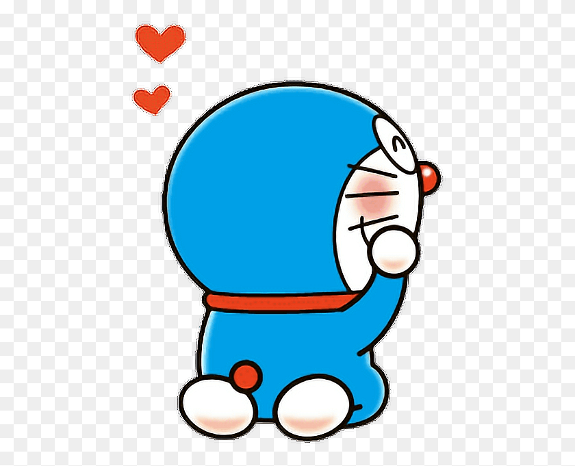 465x621 Doraemon Clipart Sticker, Label, Text, Outdoors HD PNG Download