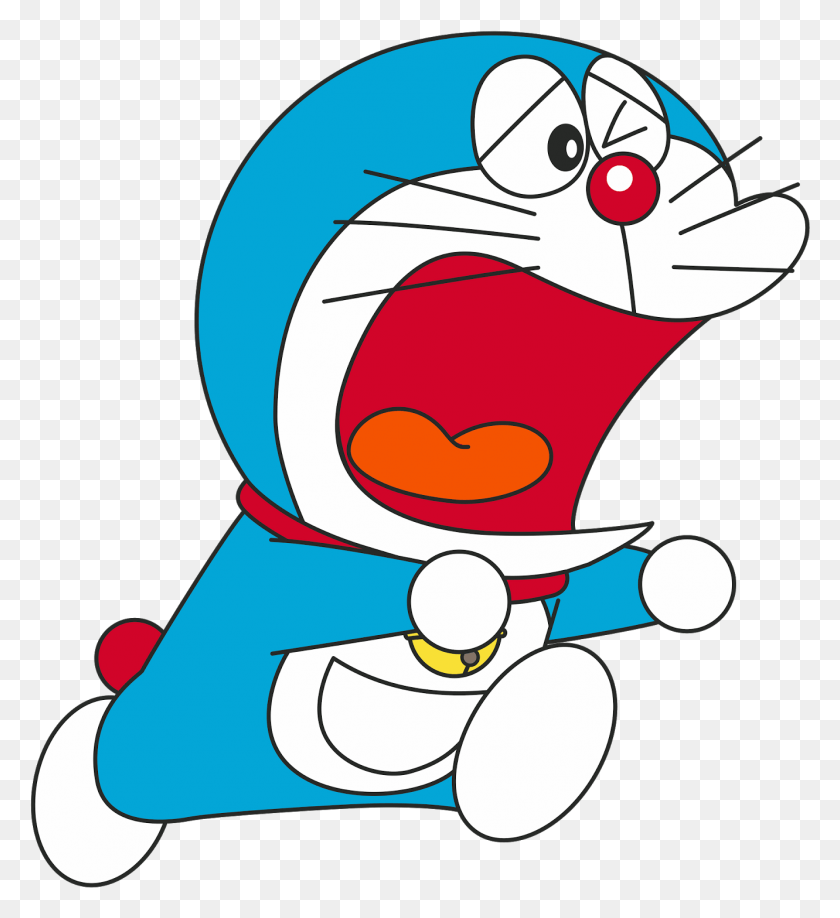 1331x1465 Descargar Png Doraemon Doraemon Video Doraemon Lucu Gambar Wallpaper Keren Doraemon, Rattle, Sack, Bag Hd Png