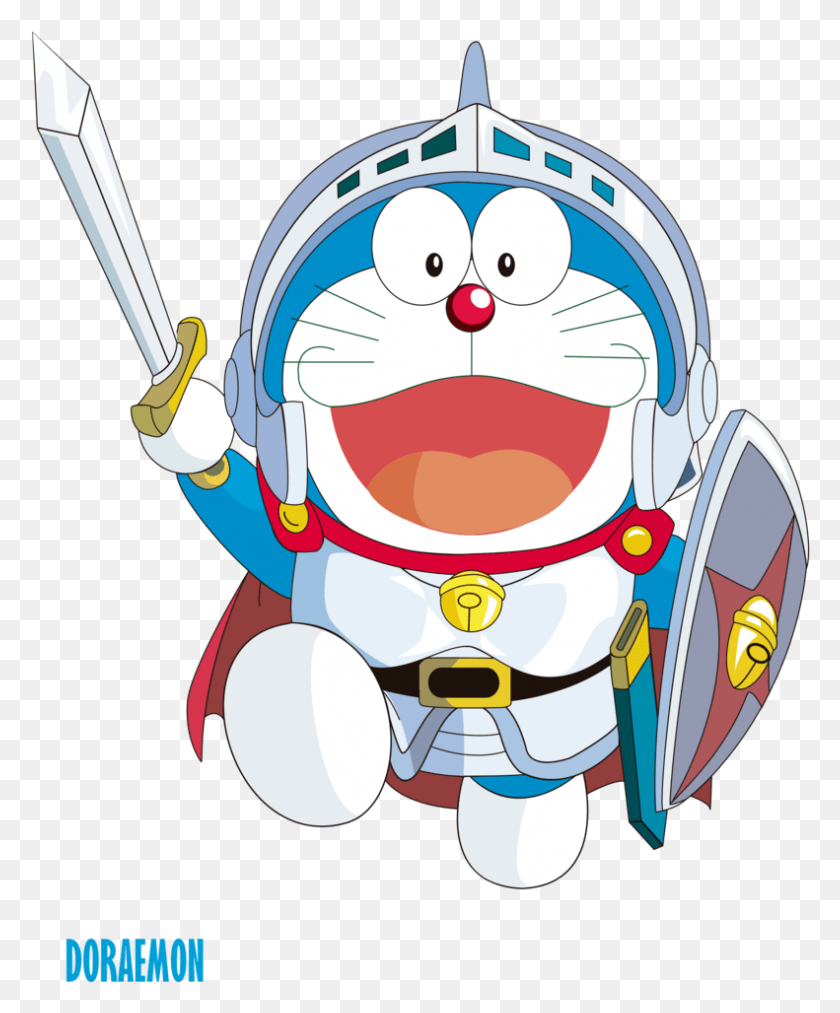 791x967 Doraemon Transparent Vector Doreamon Cartoon, Performer, Astronaut, Helmet HD PNG Download