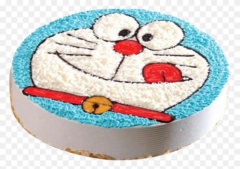 1657x1128 Descargar Png / Doremon Doraemon Cake, Postre, Alimentos, Glaseado Hd Png