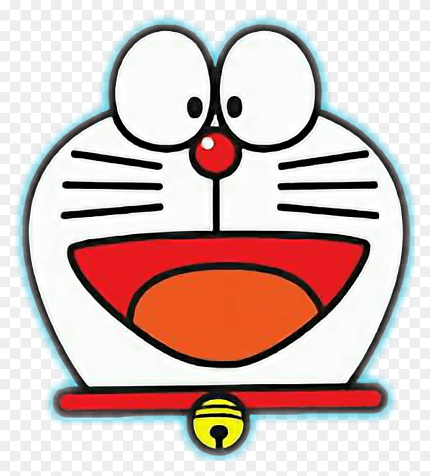 1024x1141 Наклейка Doremon Doraemon, Этикетка, Текст, Символ Hd Png Скачать
