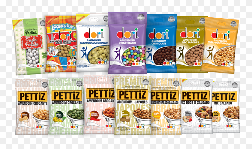 761x437 Descargar Png Dori Productos A Base De Maní Amendoins Dori, Snack, Comida, Menú Hd Png