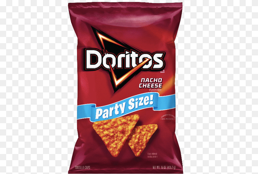 425x565 Doritos Nacho Cheese Party Size, Bread, Food, Snack, Cracker PNG