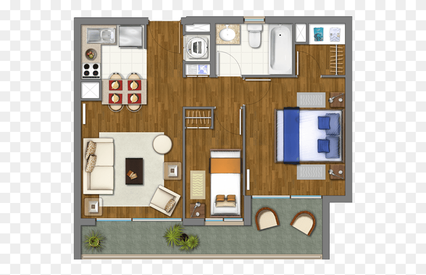 551x482 Dormitorios 1 Bano Floor Plan, Floor Plan, Diagram, Plot HD PNG Download