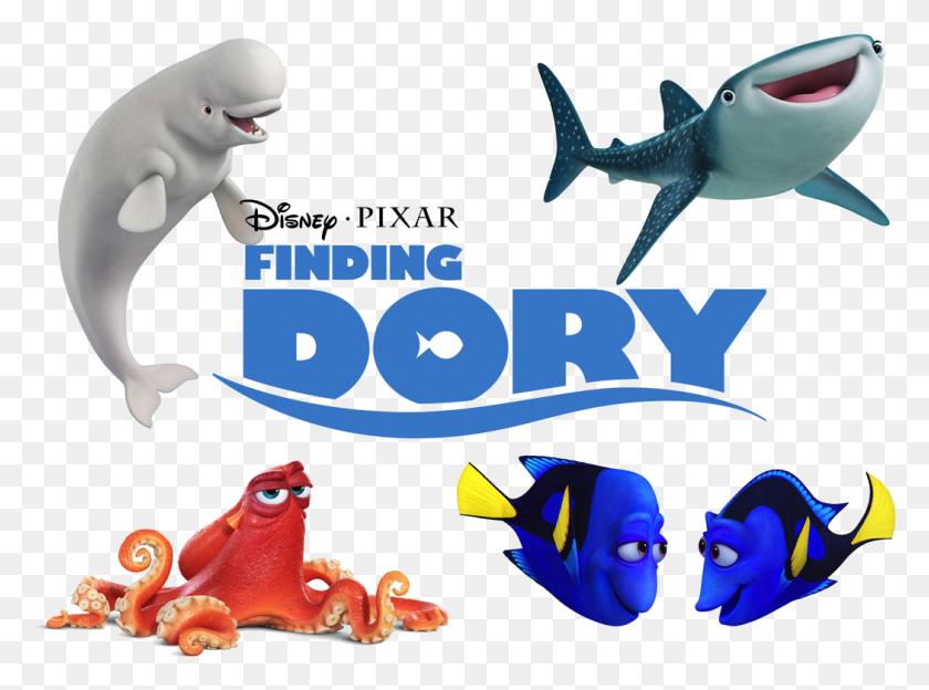 1049x759 Dory Finding Full Movie Clipart And Featured Illustration Finding Nemo Characters, Animal, Shark, Sea Life HD PNG Download
