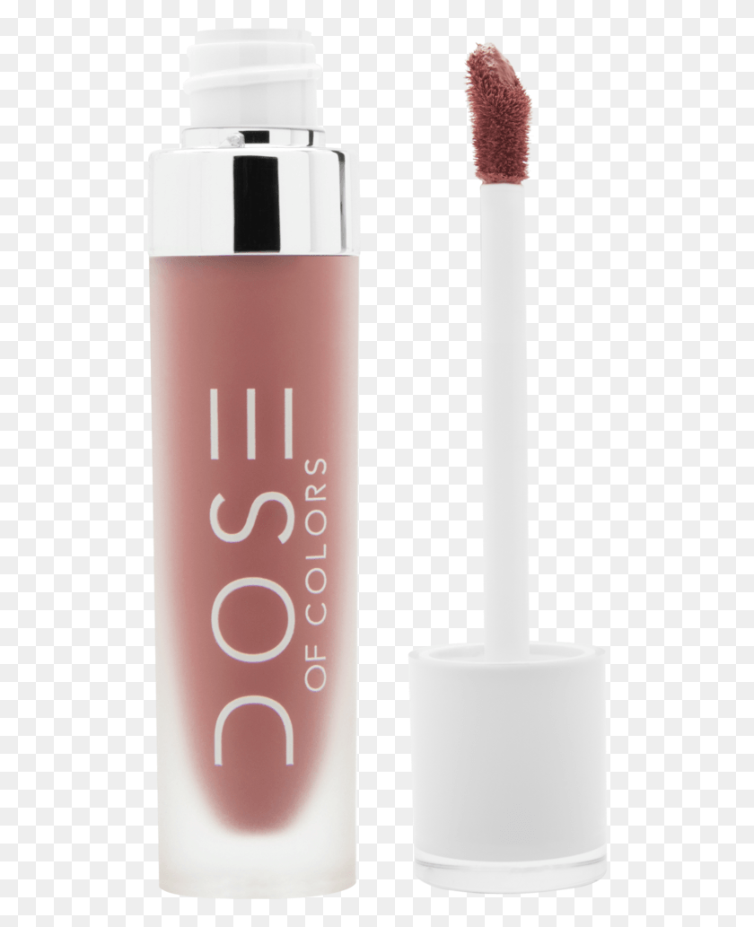 514x973 Dose Of Colors Matte Liquid Lipstick, Bottle, Aluminium, Cosmetics HD PNG Download