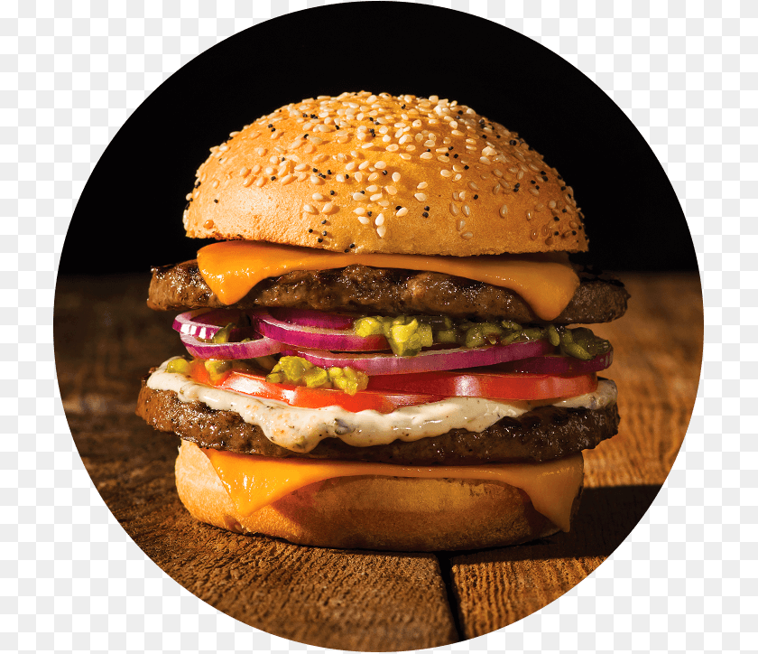 724x724 Dostavka Edi, Burger, Food Clipart PNG
