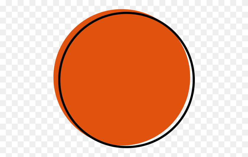 480x473 Dot Icon Orange Circle, Moon, Outer Space, Night HD PNG Download