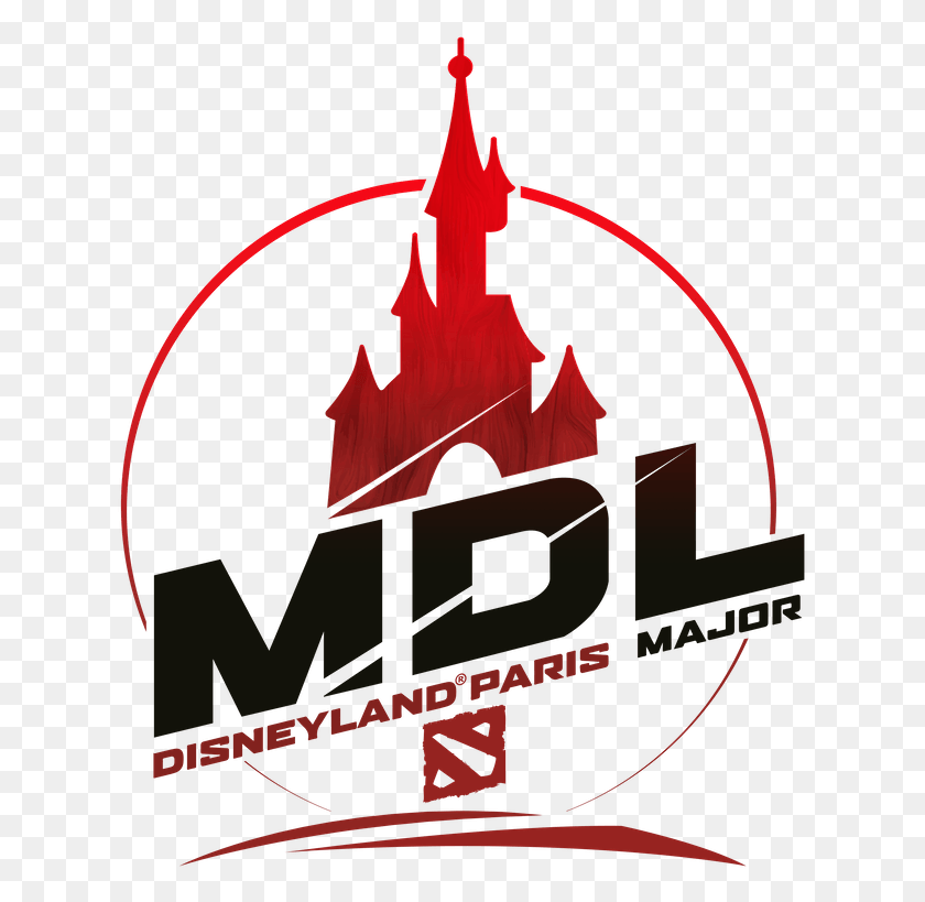 627x759 Dota 2 Tournament Mdl Disneyland Paris Major Mdl Disneyland Paris Major, Text, Symbol, Logo HD PNG Download