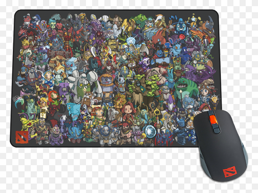848x621 Dota Loot Crate Mouse Pad, Cushion, Hardware, Computer HD PNG Download