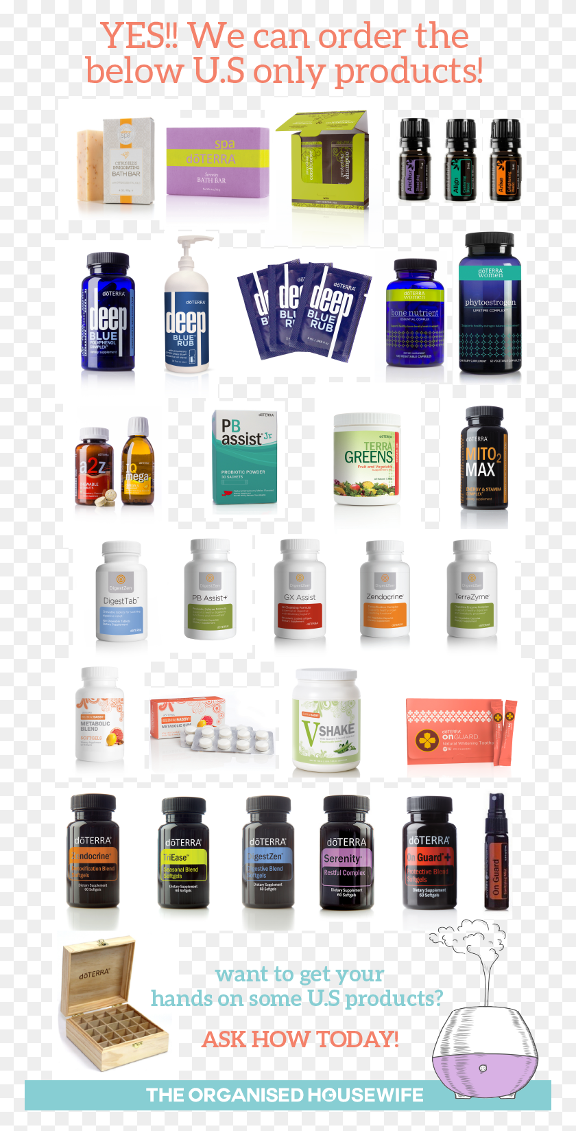 769x1588 Descargar Png Doterra Us Only Products, Teléfono Móvil, Electrónica Hd Png