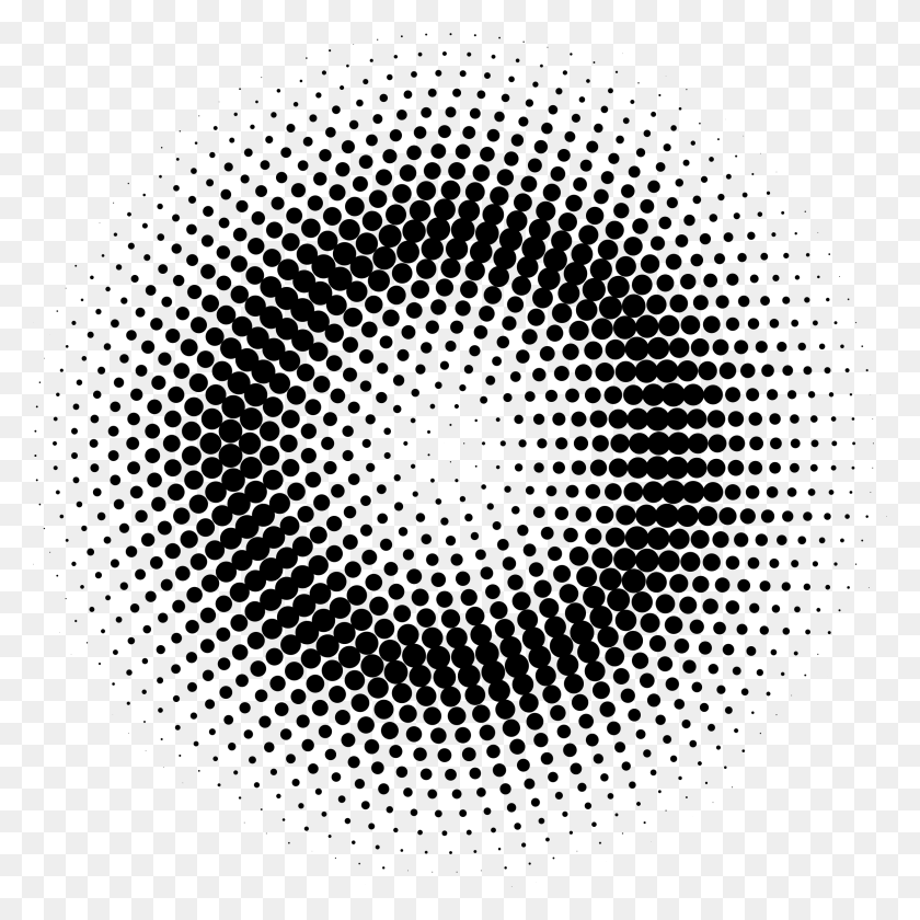 2326x2326 Dots For Free On Halftone Pattern Circle, Gray, World Of Warcraft HD PNG Download