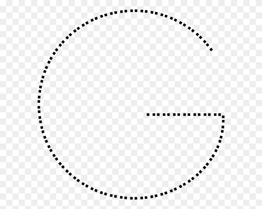600x610 Dotted Circle Image White, Bracelet, Jewelry, Accessories Descargar Hd Png