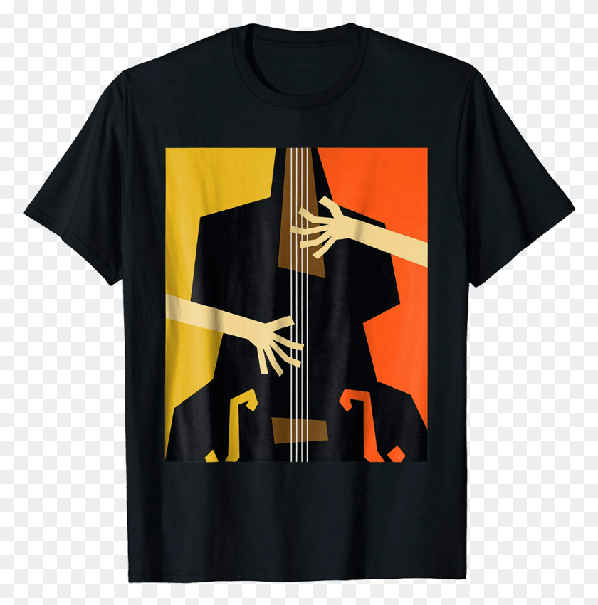 1000x1013 Double Bass T Shirt From Design Kitsch Active Shirt, Clothing, Apparel, T-shirt HD PNG Download