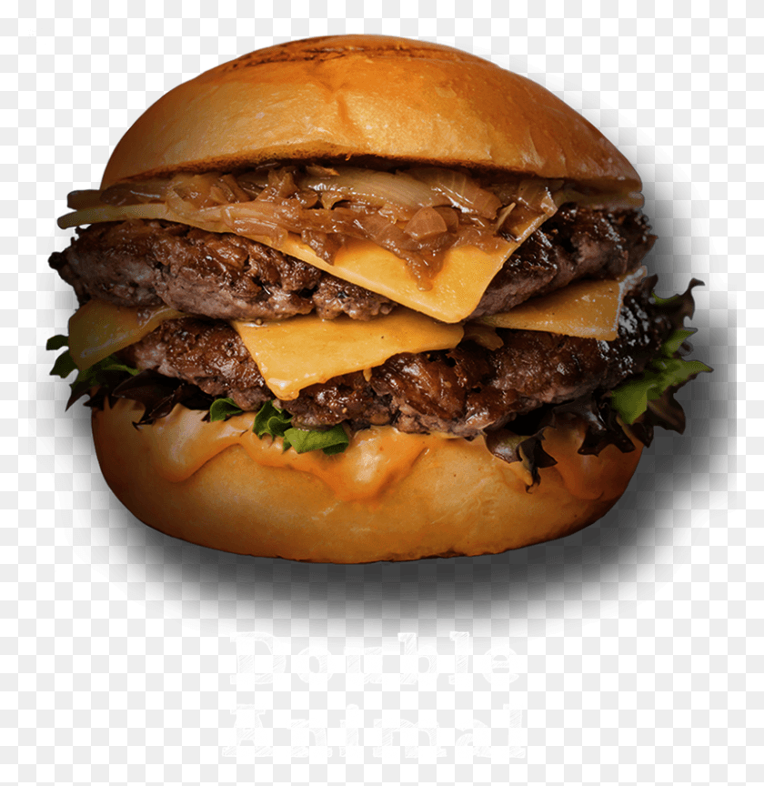 801x826 Double Crust Beef Mustard Grilled Double Sharp Cheddar Fast Food, Burger, Food HD PNG Download