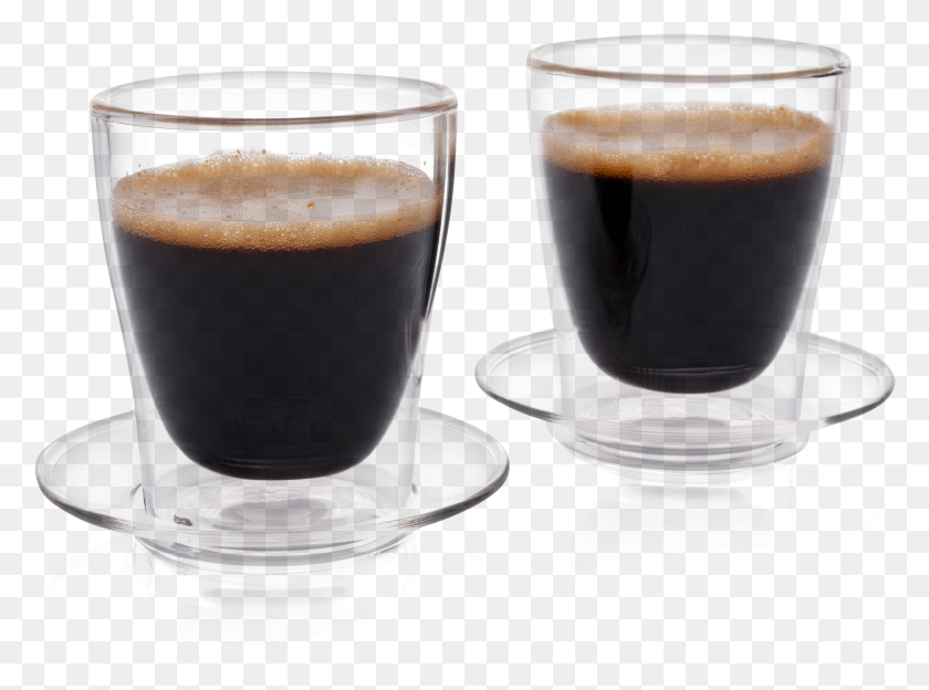 2698x1953 Double Cup Espresso Double Espresso, Coffee Cup, Saucer, Pottery HD PNG Download
