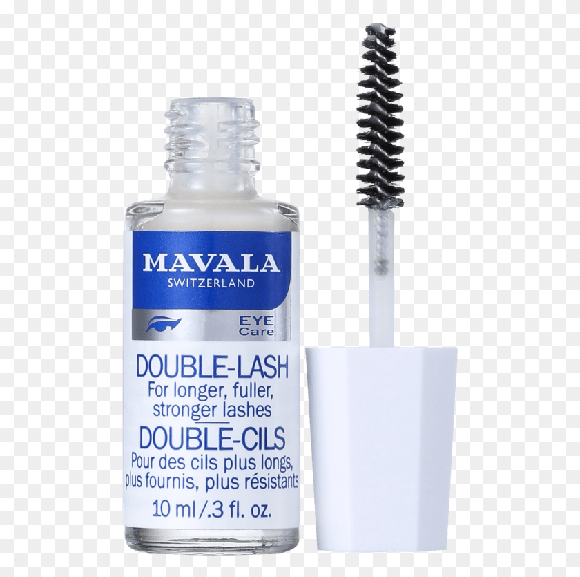489x775 Double Lashes Beauty Make Up Makeup Eyelash Growth Mavala, Cosmetics, Bottle, Beer HD PNG Download