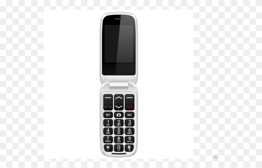 561x481 Двойной Жк-Экран Для Пожилых Людей, Мобильный Телефон, Электроника, Сотовый Телефон Png Скачать