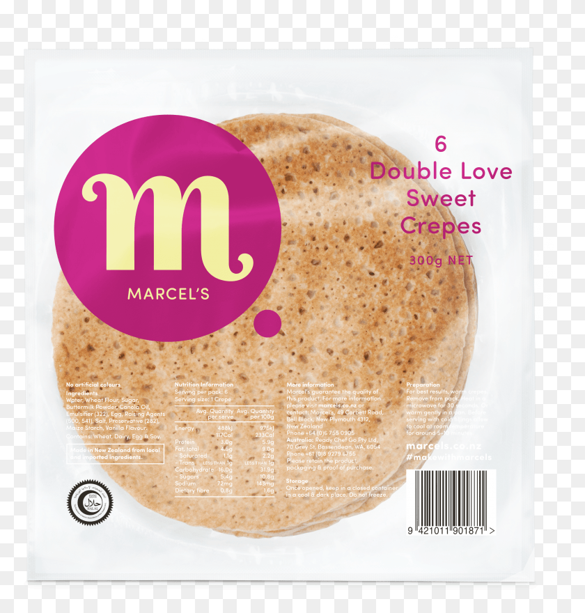 2656x2795 Double Love Sweet Crepes Image Injera HD PNG Download