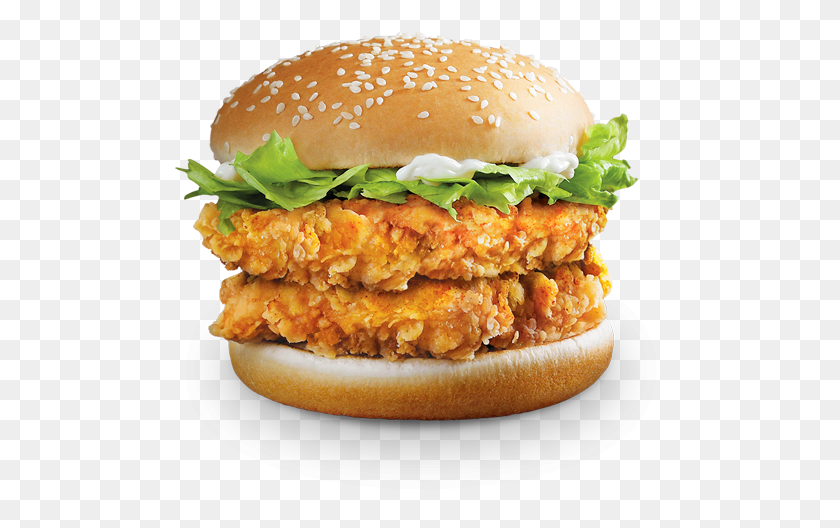 492x468 Double Mcspicy Mcspicy Chicken, Burger, Food HD PNG Download