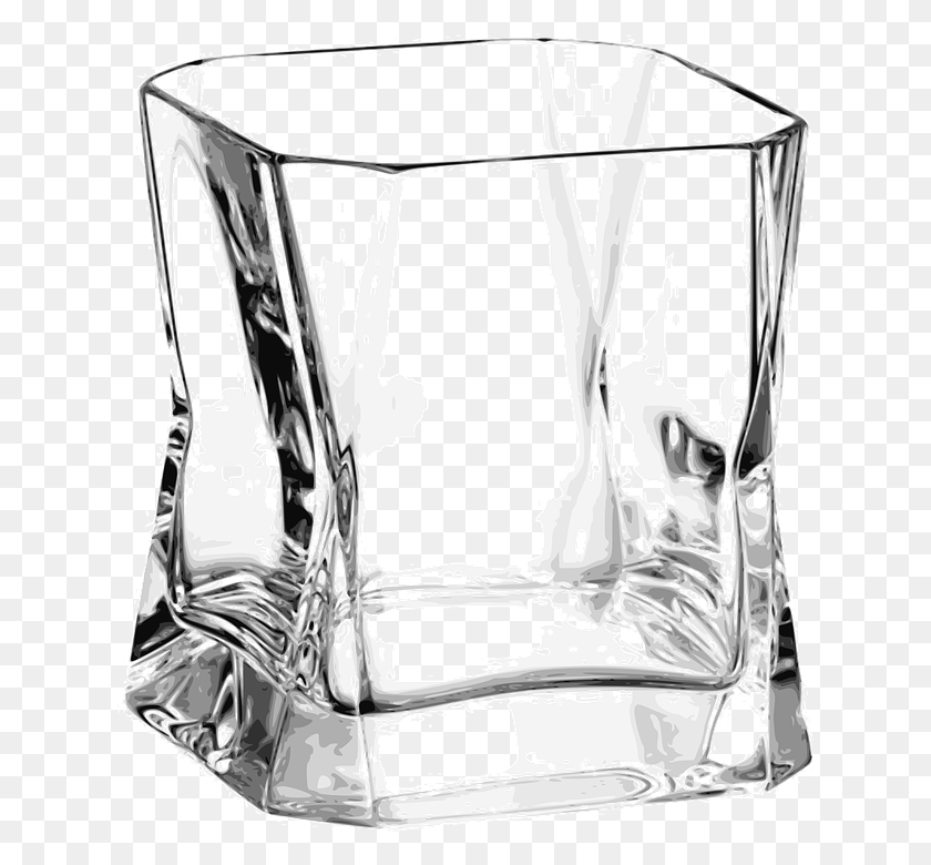 628x720 Double Old Fashioned Glasses Square, Stein, Jug, Glass HD PNG Download