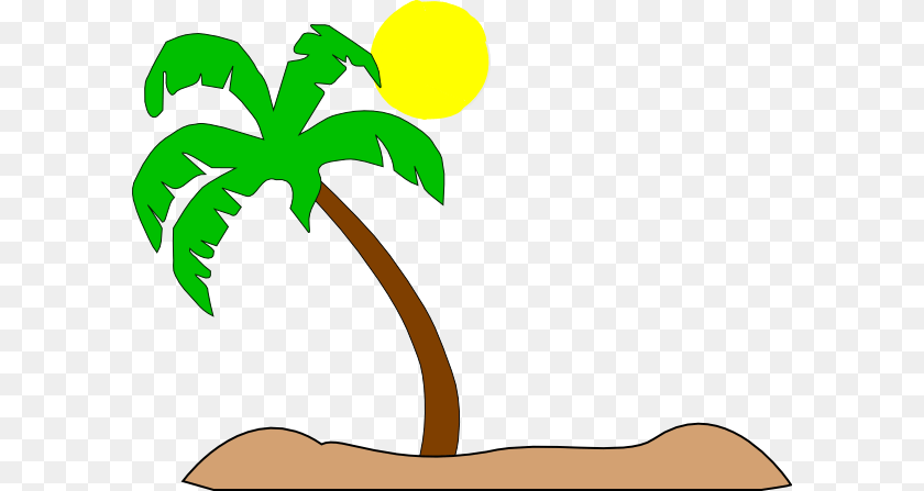 600x447 Double Palm Beach Clip Art, Tree, Plant, Palm Tree, Ball Sticker PNG