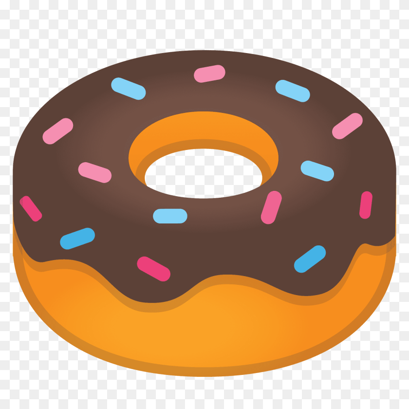 1920x1920 Doughnut Emoji Clipart, Donut, Food, Sweets, Disk Sticker PNG