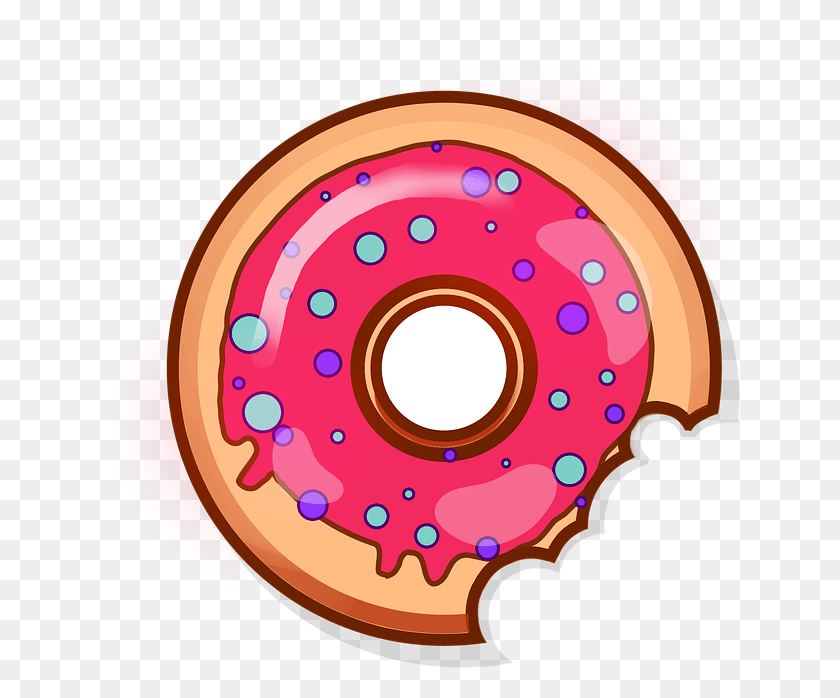 682x638 Doughnuts Monica Chavez Icon Donut Donut Want To Say Goodbye, Pastry, Dessert, Food HD PNG Download