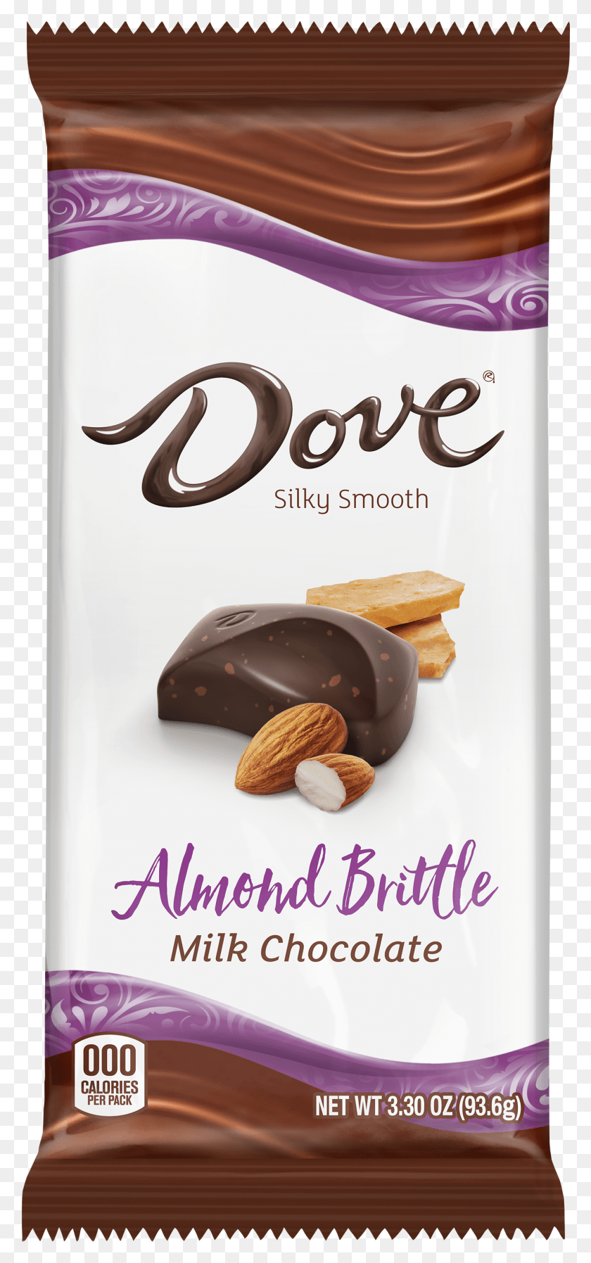 1349x3001 Dove Almond Brittle Chocolate Bar Dove Chocolate Bar Flavors, Nut, Vegetable, Plant HD PNG Download
