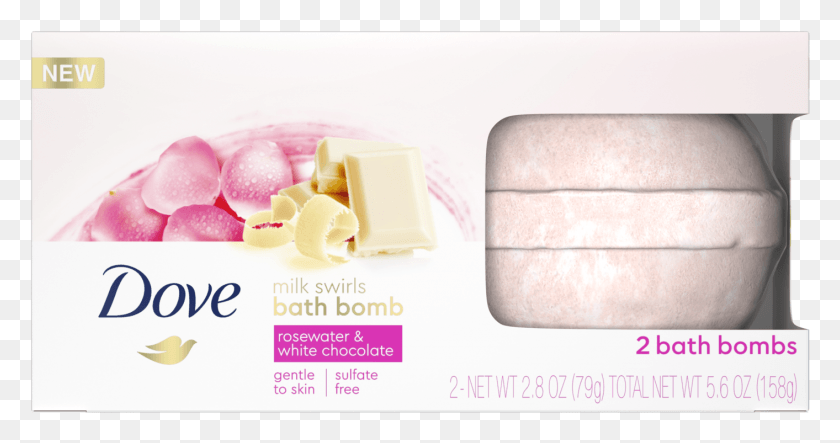 1413x694 Dove Bath Bombs, Food, Butter, Soap HD PNG Download