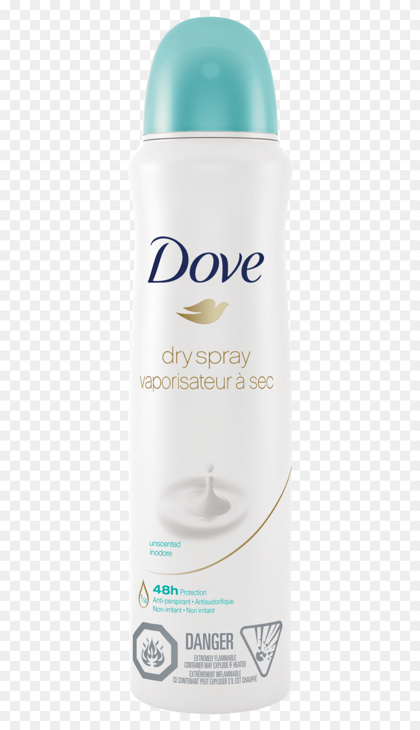 334x1398 Dove Clear Tone Deodorant Spray, Aluminium, Tin, Can HD PNG Download