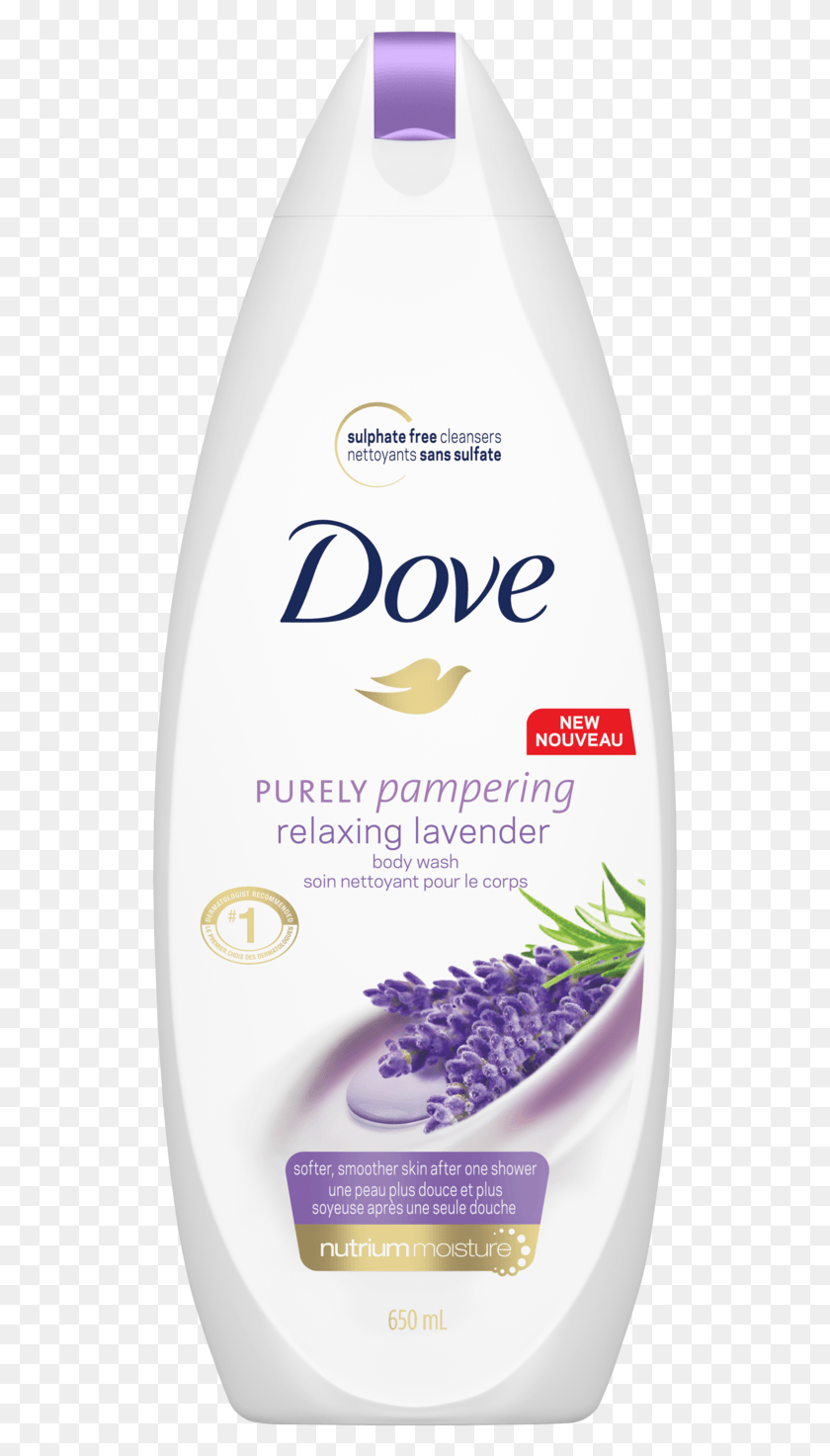533x1413 Dove Coconut Milk Body Wash, Bottle, Lavender, Plant HD PNG Download