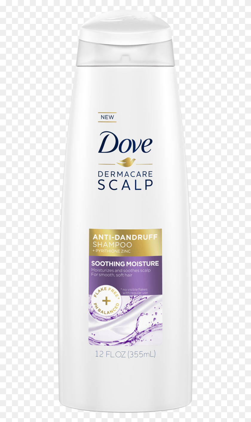 455x1353 Dove Dermacare Soothing Moisture, Bottle, Shaker, Shampoo HD PNG Download