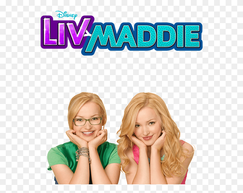 562x608 Descargar Png Dove Logo Disney Channel Liv Et Maddie, Persona, Humano, Hembra Hd Png