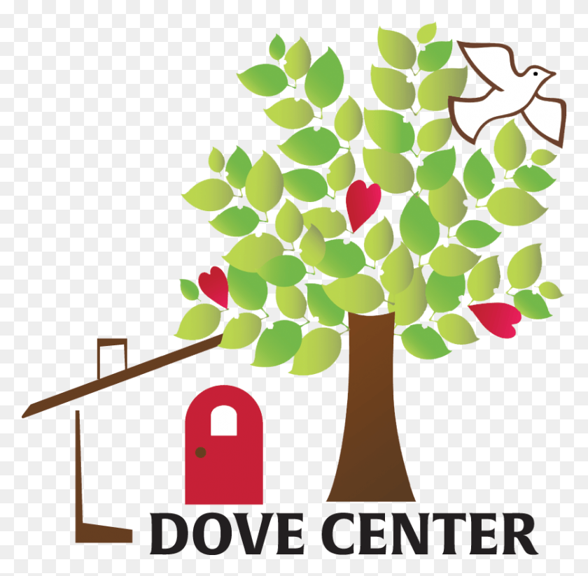 837x820 Dove Logo Portrait Dove Center, Tree, Plant, Graphics HD PNG Download