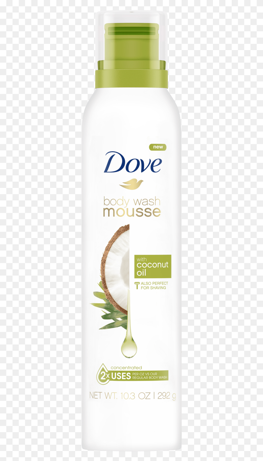 323x1412 Dove Mousse Body Wash, Plant, Nut, Vegetable HD PNG Download