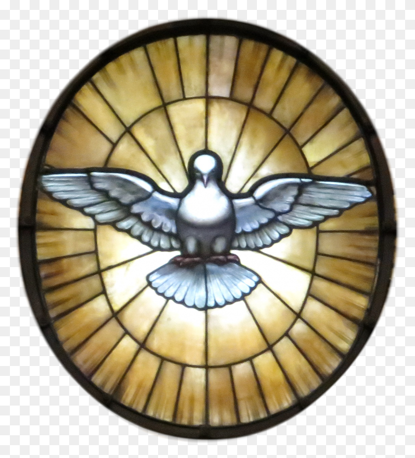 1135x1261 Голубь Святого Духа Святой Дух, Лампа, Витраж Hd Png Скачать