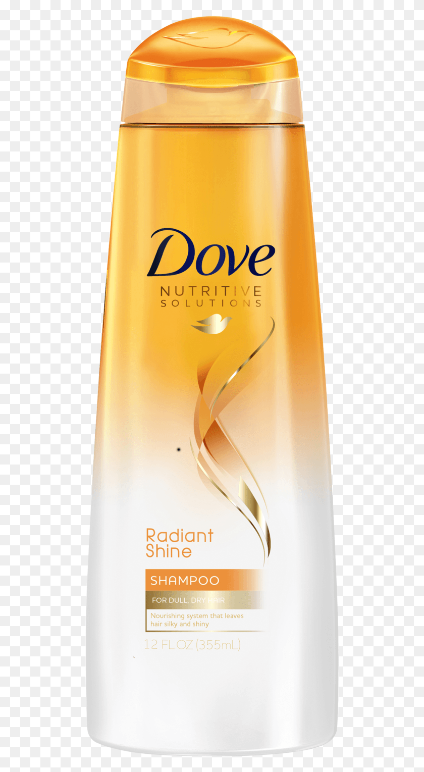 506x1469 Dove Shampoo Radiant, Bottle, Tin, Can HD PNG Download
