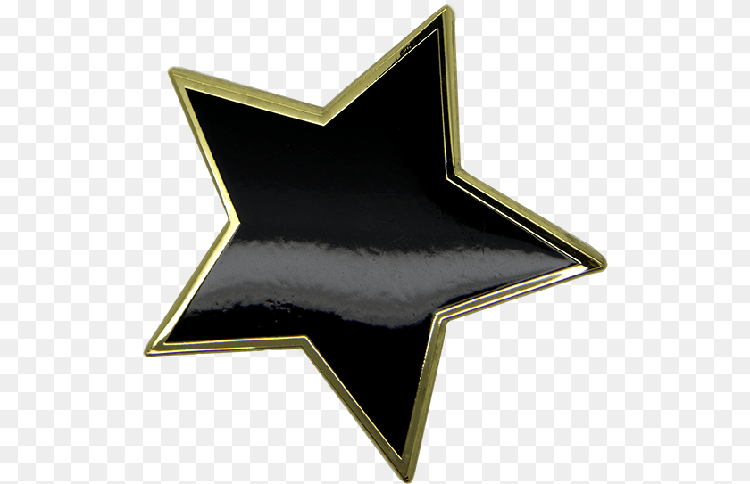 522x543 Download Big Star Pin Gold Black Star, Symbol, Star Symbol, Blackboard Transparent PNG