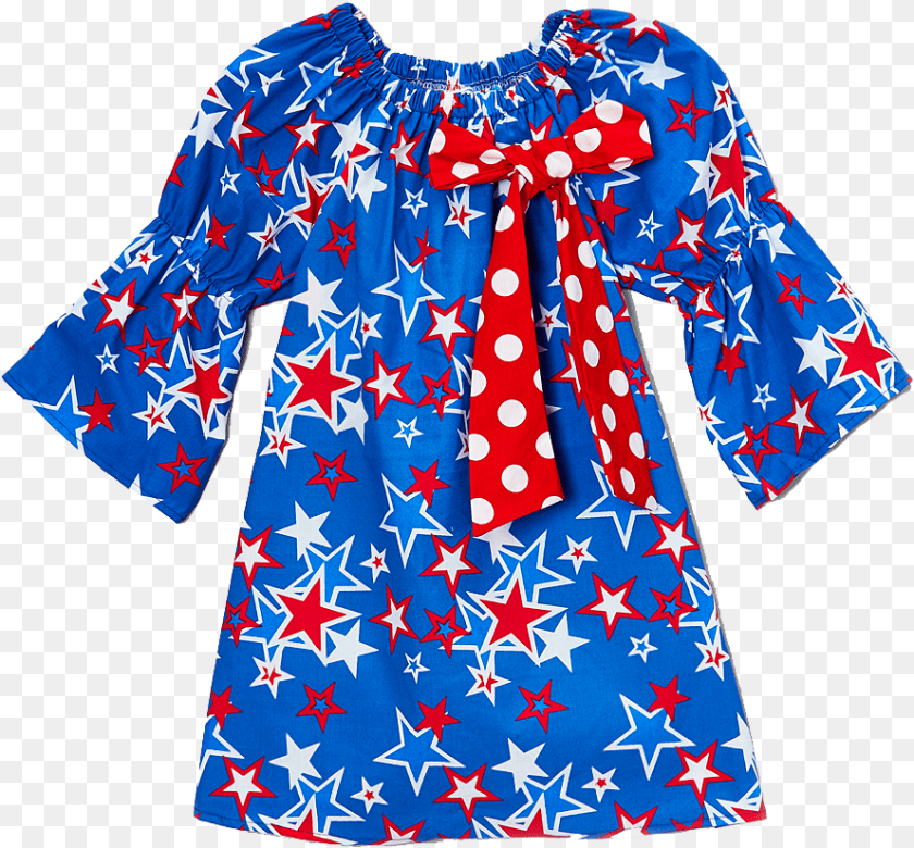 889x826 Download Blue Stars 4th Of July Shift Dress Hd Pattern, Clothing, Fashion, Robe, Formal Wear PNG