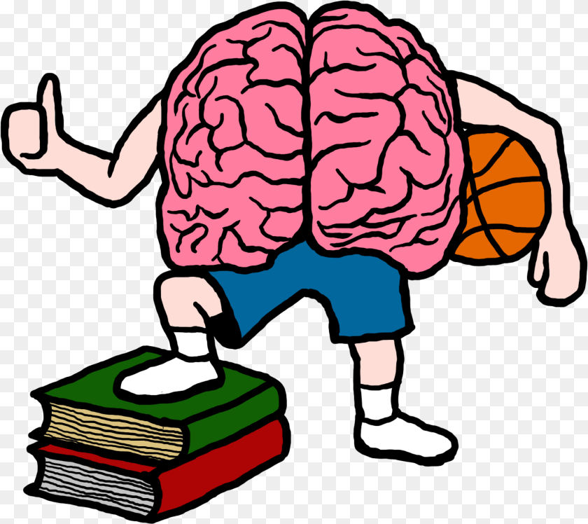 1476x1314 Brain Clipart Basketball Brain Clipart On Baby, Person, Book, Publication Transparent PNG