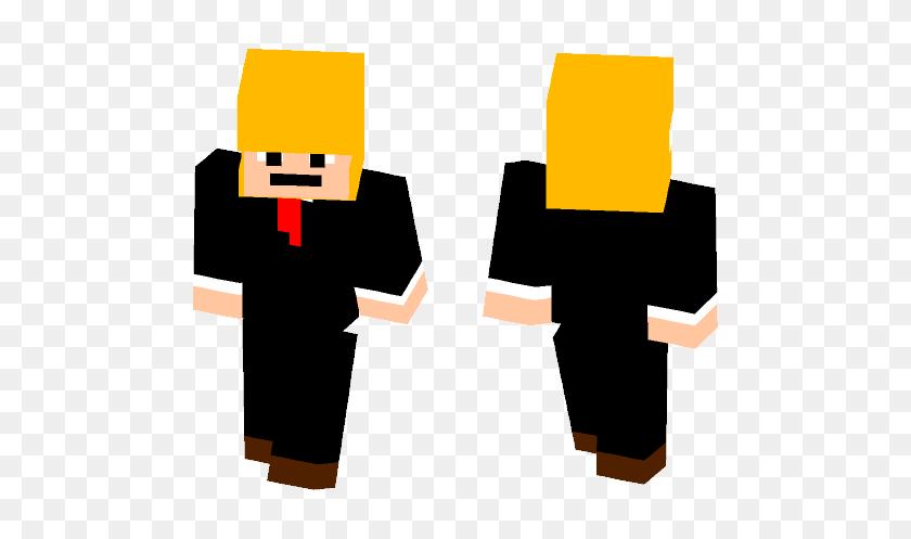 584x497 Download Donald Trump Minecraft Skin For Superminecraftskins, Formal Wear, Cross, Symbol Clipart PNG