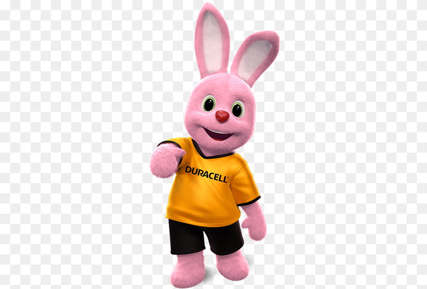 261x568 Duracell Bunny, Plush, Toy, Mascot PNG
