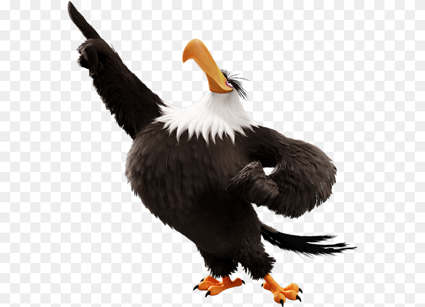 576x607 Eagle Images Mighty Eagle Angry Birds, Animal, Beak, Bird Transparent PNG