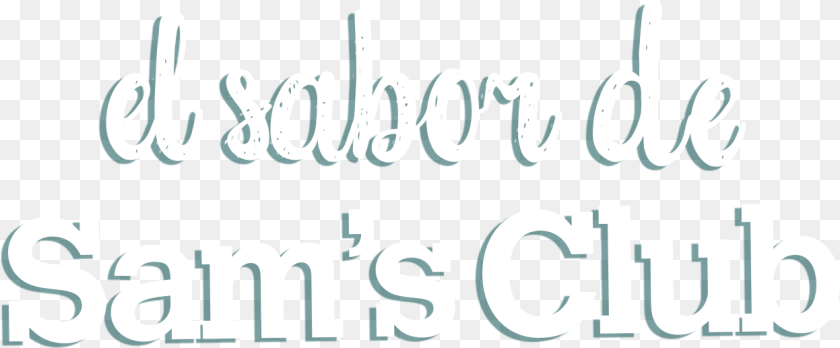 1247x516 Download El Sabor De Samu0027s Club Calligraphy With Pc Gaming, Text, Bulldozer, Machine Sticker PNG