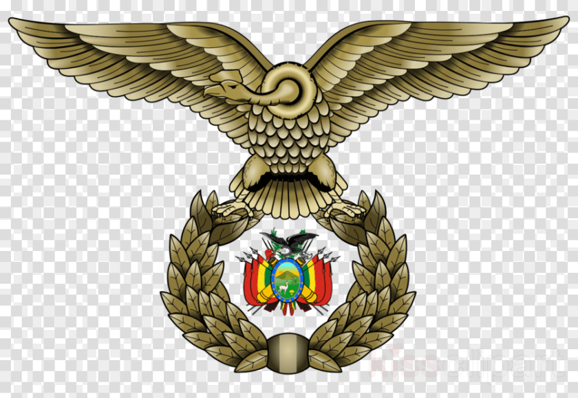 900x620 Download Fuerza Aerea Boliviana Clipart Bolivian Bolivia Coat Of Arms Rectangle Magnet, Emblem, Symbol PNG