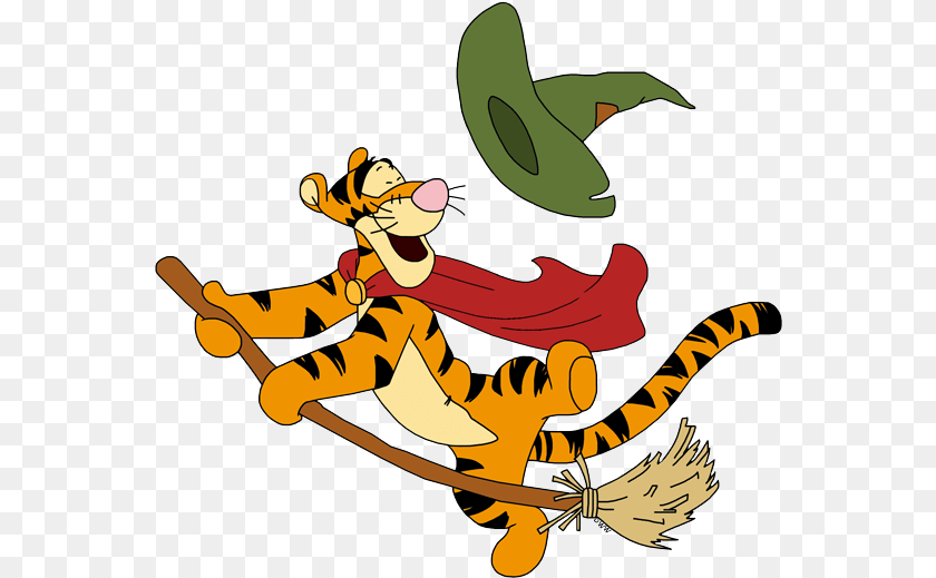 564x519 Hd Eeyore As Tigger Pumpkin Imagenes De Tigger Halloween, Clothing, Hat, Cartoon, Baby Sticker PNG