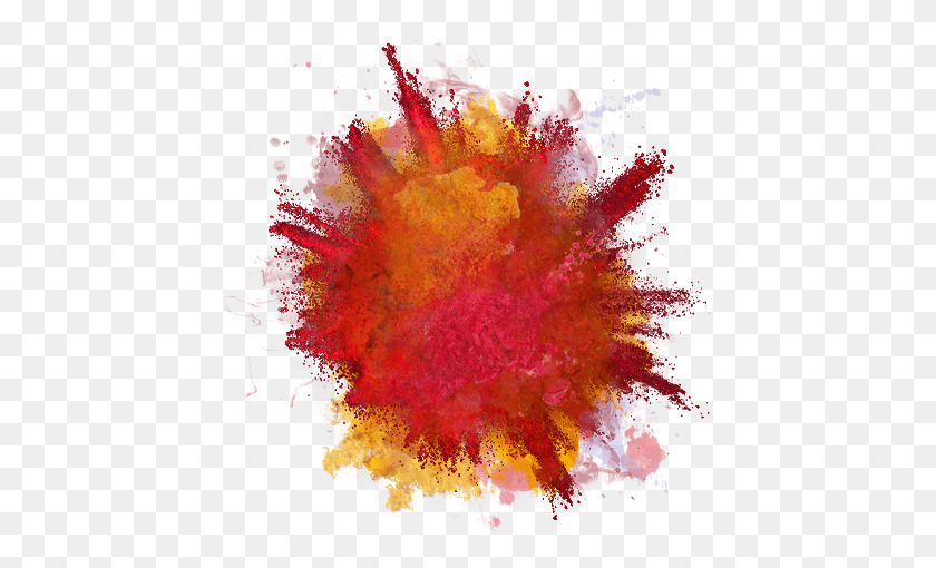447x510 Download Hd Magic Smoke Painting Yellow Color Burst, Art, Graphics, Pattern, Bonfire PNG