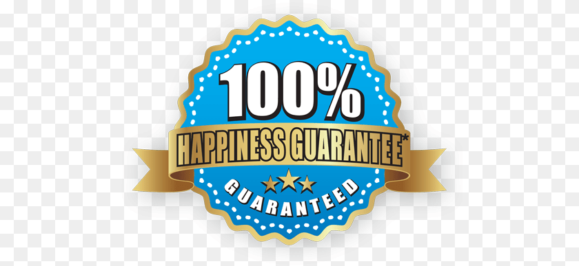 Hd Satisfaction Guarantee Illustration, Badge, Logo, Symbol, Food PNG